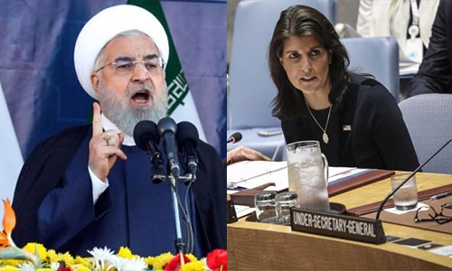 Rohani critica comentario de Haley Rohani critica el comentario de Haley sobre atentado en Ahvaz